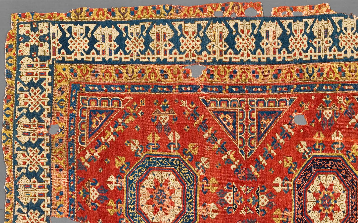 Early Ottoman rug, 15th century, Turkey. 14001450 The Museum of